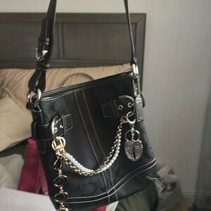 Black Monogram Coach